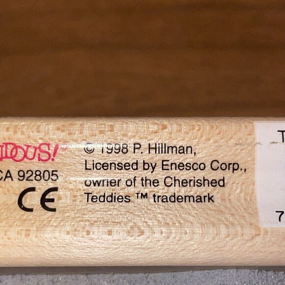 Stampendous Rubber Stamps 1998 Robbie And Rachel Wed TV001 Cherished Teddies - Picture 4 of 12